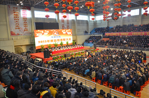 仁和集團舉行2013年度總結(jié)表彰大會